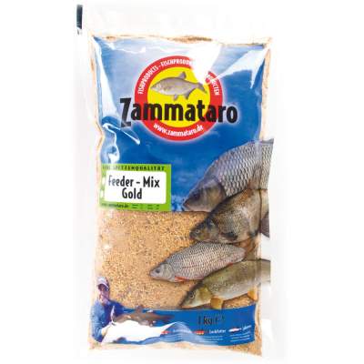 Zammataro Fertigfutter Feeder Mix Gold 1kg Feeder Mix Gold- 1kg