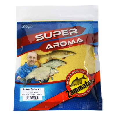 Zammataro Super Aroma Brassen Supermix Pulver Lockstoff 200g