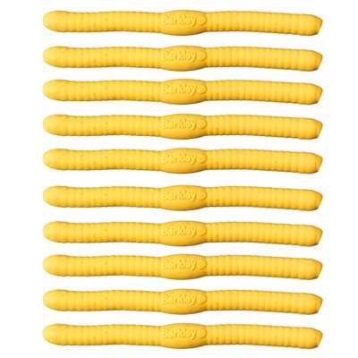 Berkley Gulp! Fat Floating Trout Worm Chunky Cheese Chunky Cheese - 10Stück
