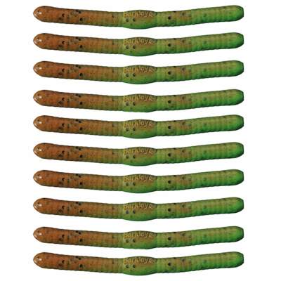 Berkley Gulp! Fat Floating Trout Worm Grasshoper Grasshoper - 10Stück