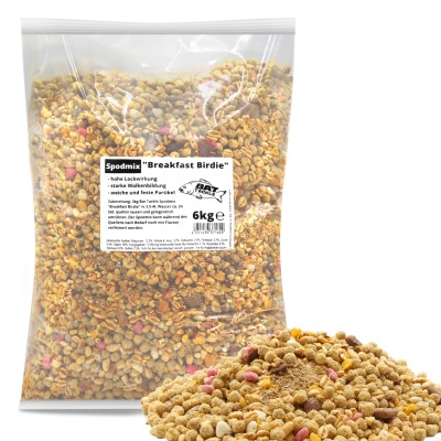 BAT-Tackle Spodmix  Breakfast Birdie  Karpfenfutter 6kg