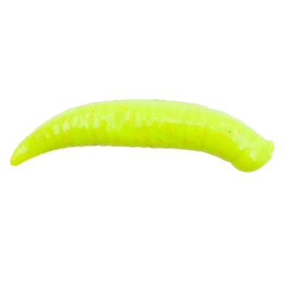 Berkley Gulp! Alive! 1 Pinched Crawler Chartreuse, - 2,5cm - Chartreuse - 2,1oz - 24Stück