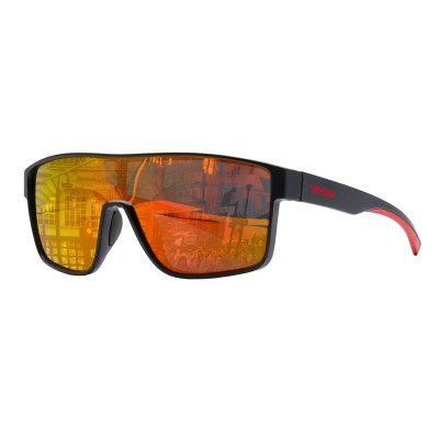 Senshu Fire Vision Polarized - Polarisationsbrille Schwarz/Orange/Rot - 1 Stück