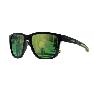 Catix Green Vision Polarized - Polarisationsbrille Schwarz/Grün - 1 Stück