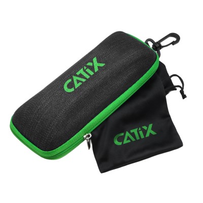 Catix Green Vision Polarized - Polarisationsbrille Schwarz/Grün - 1 Stück