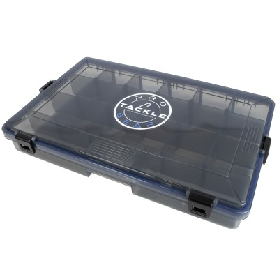 Pro Tackle Lure Box Shallow, grau - 35,5 x 23 x5 cm