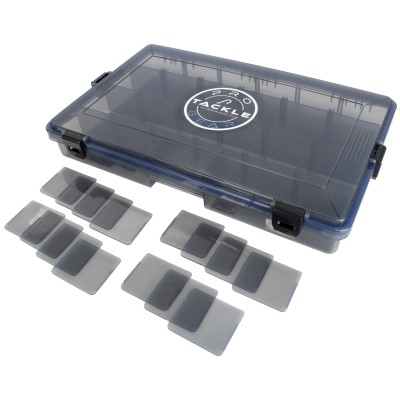 Pro Tackle Lure Box Shallow, grau - 35,5 x 23 x5 cm