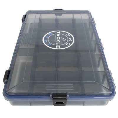 Pro Tackle Lure Box Shallow, grau - 35,5 x 23 x5 cm