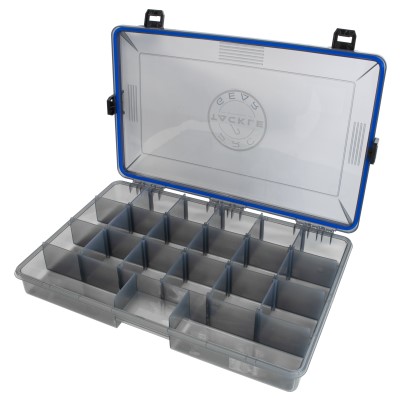 Pro Tackle Lure Box Shallow, grau - 35,5 x 23 x5 cm