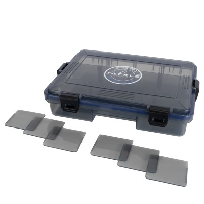 Pro Tackle Lure Box Shallow, grau - 23 x 17,5 x 5 cm