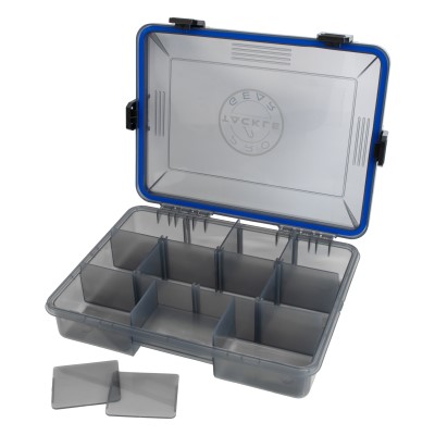 Pro Tackle Lure Box Shallow, grau - 23 x 17,5 x 5 cm