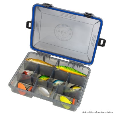 Pro Tackle Lure Box Shallow, grau - 23 x 17,5 x 5 cm