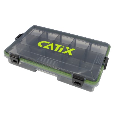 Catix Lure Box Zubehörbox grau - 27,5 x 18,0 x 5,0 cm