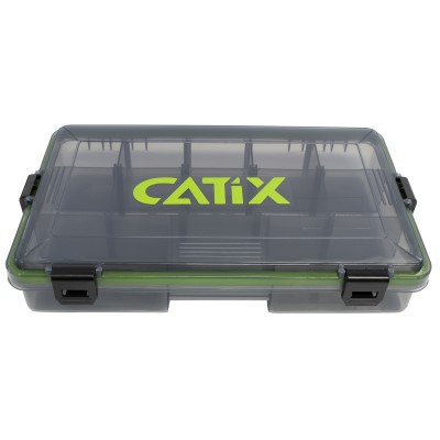 Catix Lure Box Zubehörbox grau - 27,5 x 18,0 x 5,0 cm