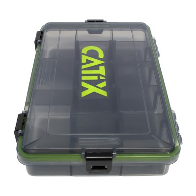 Catix Lure Box Zubehörbox grau - 27,5 x 18,0 x 5,0 cm