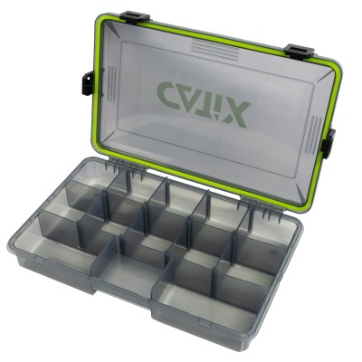Catix Lure Box Zubehörbox grau - 27,5 x 18,0 x 5,0 cm