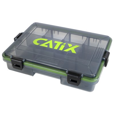 Catix Lure Box Zubehörbox grau - 23 x 17,5 x 5 cm