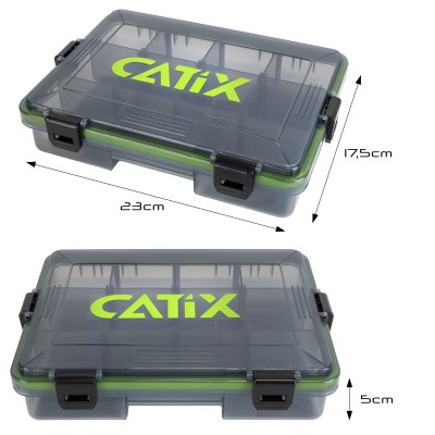 Catix Lure Box, grau - 23 x 17,5 x 5 cm