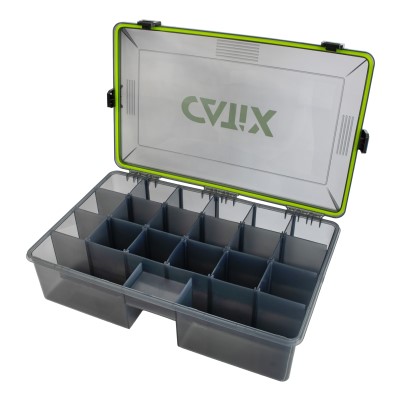 Catix Lure Box Deep Zubehörbox grau - 35,5 x 23 x 9,2 cm