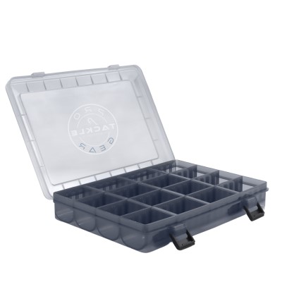 Pro Tackle Standard Tackle Box, grau - 25,5 x 18,5 x 4cm