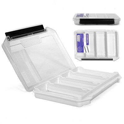 Pro Tackle Lure Box 20-W, Vertical - 20.5 x 14.5 x 3cm - White