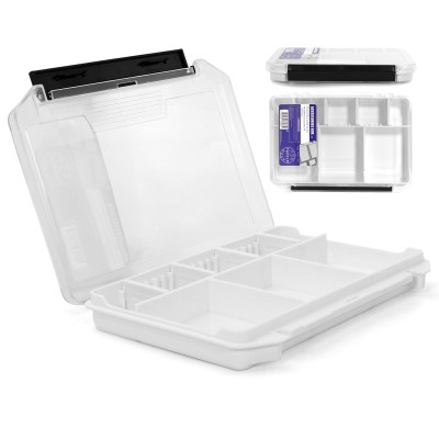 Pro Tackle Lure Box 20-W Versatile II - 20.5 x 14.5 x 3cm - White