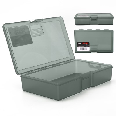 Pro Tackle Tackle Box 17-G, Bare - 17.5 x 9 x 3.6cm - Grey