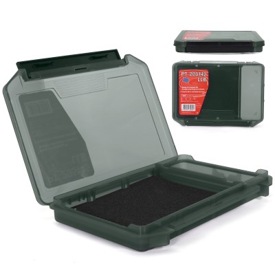 Pro Tackle Lure Box 20-G Kleinteilbox Soft Foam III - 20.5 x 14.5 x 3cm - Grey