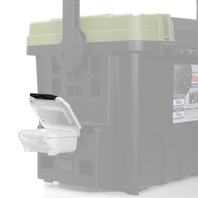 Pro Tackle Bait Box Köderdose M - 10 x 9 x 4.5cm - White