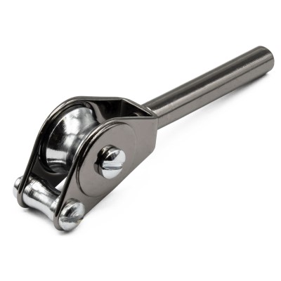 Team Deep Sea Titanium Doppelrollerring - Rutenring Ø Tube 4,8mm - 1 Stück