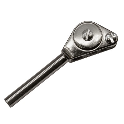 Team Deep Sea Titanium Doppelrollerring - Rutenring Ø Tube 4,8mm - 1 Stück