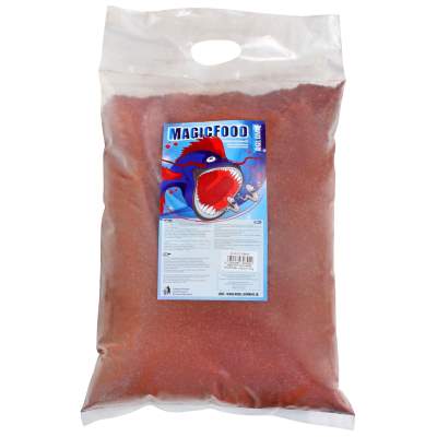 Angel Domäne Magicfood Groundbait, 10kg - Feederfutter - rot/braun