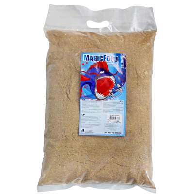 Angel Domäne Magicfood Groundbait, 10kg - Super Vanilla - hellbraun