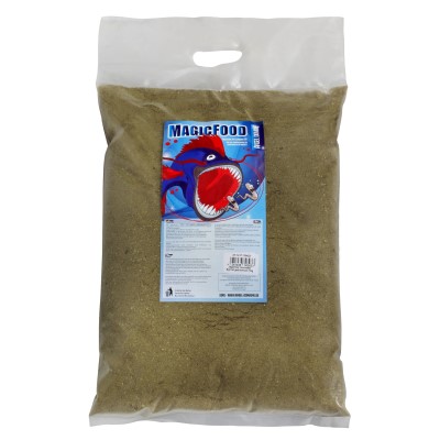 Angel Domäne Magicfood Groundbait, 10kg - Big Fish - schwarz/gelb