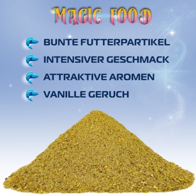 MagicFood Feeder Angelfutter, 1Kg - Brassen Bernd - Vanilla