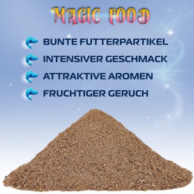 MagicFood Feeder Angelfutter, 1Kg - Fließwasser Freddy