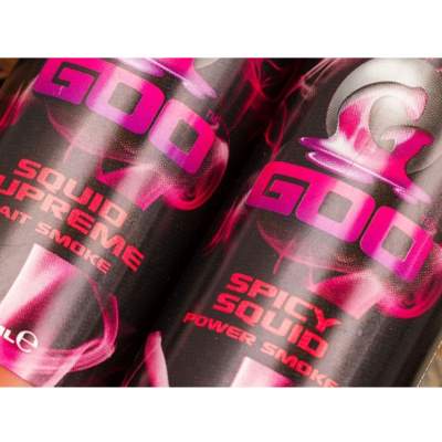 Korda The Goo Flüssig Lockstoff Spicy Squid Power Smoke - Rosa - gelartig - leicht UV-aktiv - 115ml