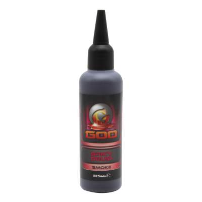 Korda The Goo Flüssig Lockstoff Spicy Squid Power Smoke - Rosa - gelartig - leicht UV-aktiv - 115ml