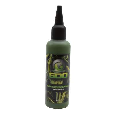 Korda The Goo Flüssig Lockstoff Mangonana Supreme - Grüngelb - dünnflüssig - leicht UV-aktiv - 115ml