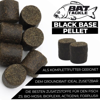 BAT-Tackle Black Base Pellet Halibutt-Pellet 20mm 1kg