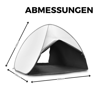 Beach Pop-Up Tent - Strandzelt 200 x150 x130cm