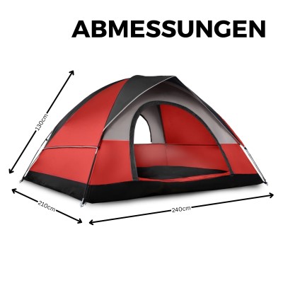 Camping Dome - Zelt 240 x 210 x 130cm