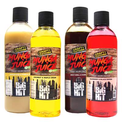 Crafty Catcher Big Hit Munga Juice Flüssiger Lockstoff Coconut & Maple Cream - 500ml