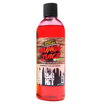 Crafty Catcher Big Hit Munga Juice, Raspberry & Black Pepper - 500ml