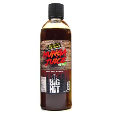 Crafty Catcher Big Hit Munga Juice, Spicy Krill & Garlic - 500ml