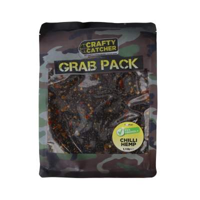 Crafty Catcher Prepared Particles Futter Partikel Chilli Hemp - 1.1l