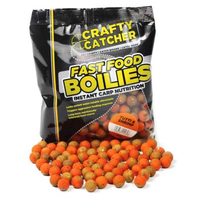 Crafty Catcher Fast Food Boilies, 15mm - Tutti & Shrimp - 500g