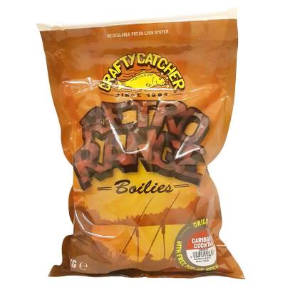 Crafty Catcher Retro Range Boilies, 20mm - Carribean Cocktail - 1kg