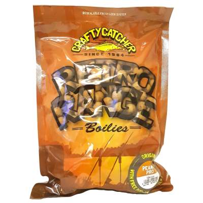 Crafty Catcher Retro Range Boilies, 15mm - Peanut Pro - 1kg