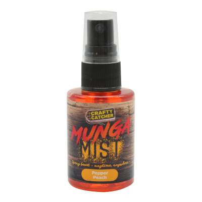 Crafty Catcher Big Hit Munga Mist Bait Spray Pepper Peach - 50ml